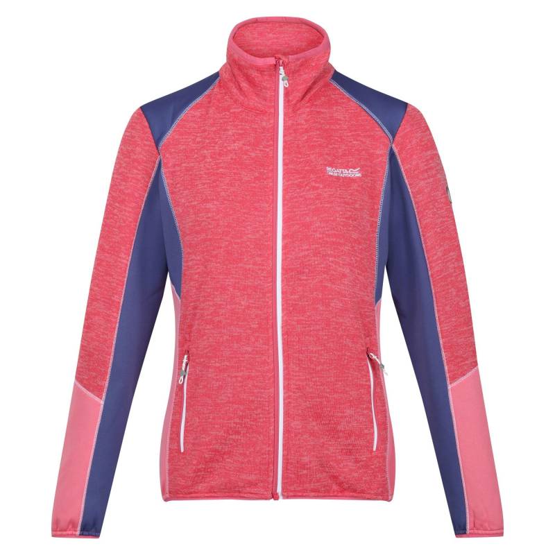 Lindalla V Fleecejacke Durchgehender Reißverschluss Damen Pink 40 von Regatta