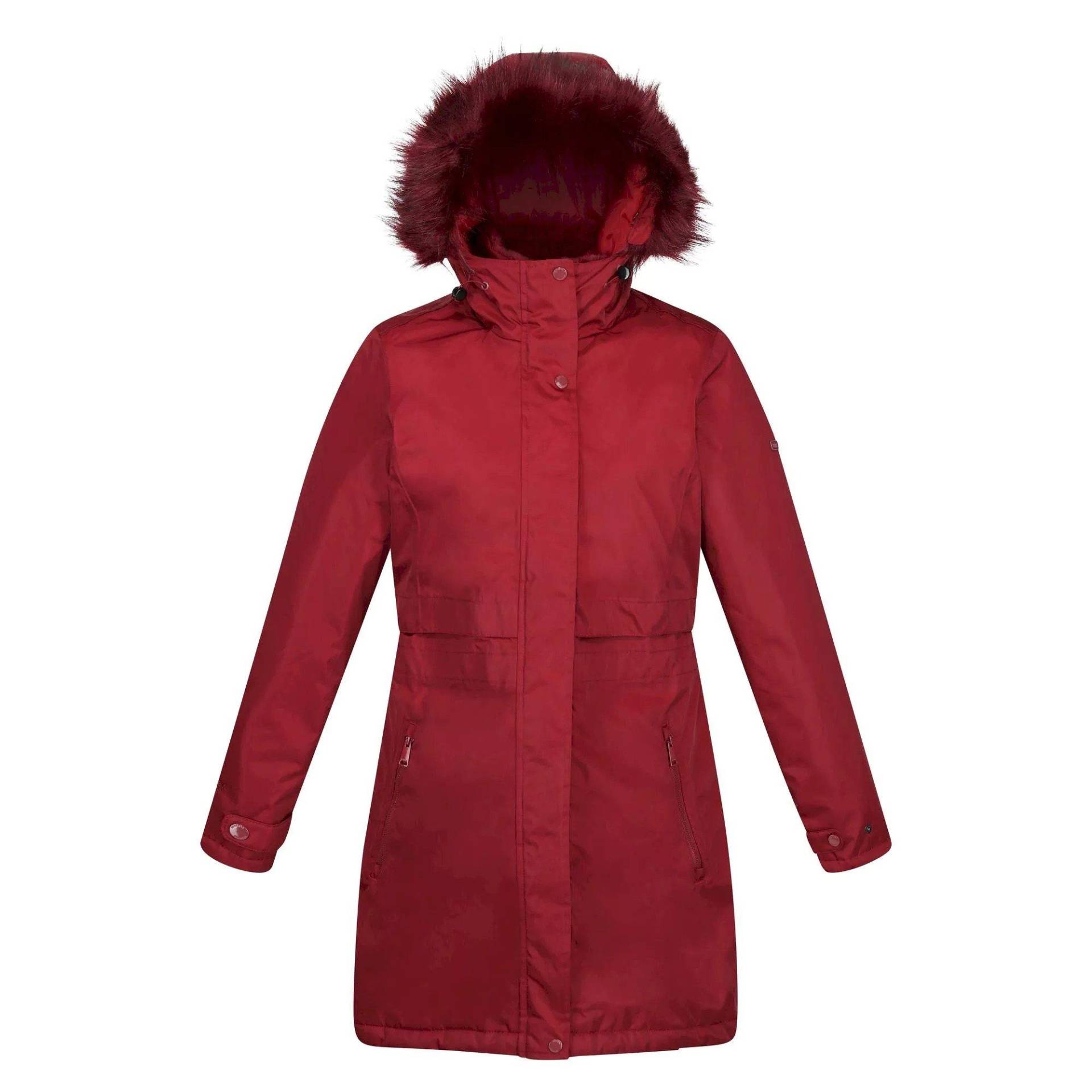 Lyanna Parka Damen Dunkelrot 38 von Regatta