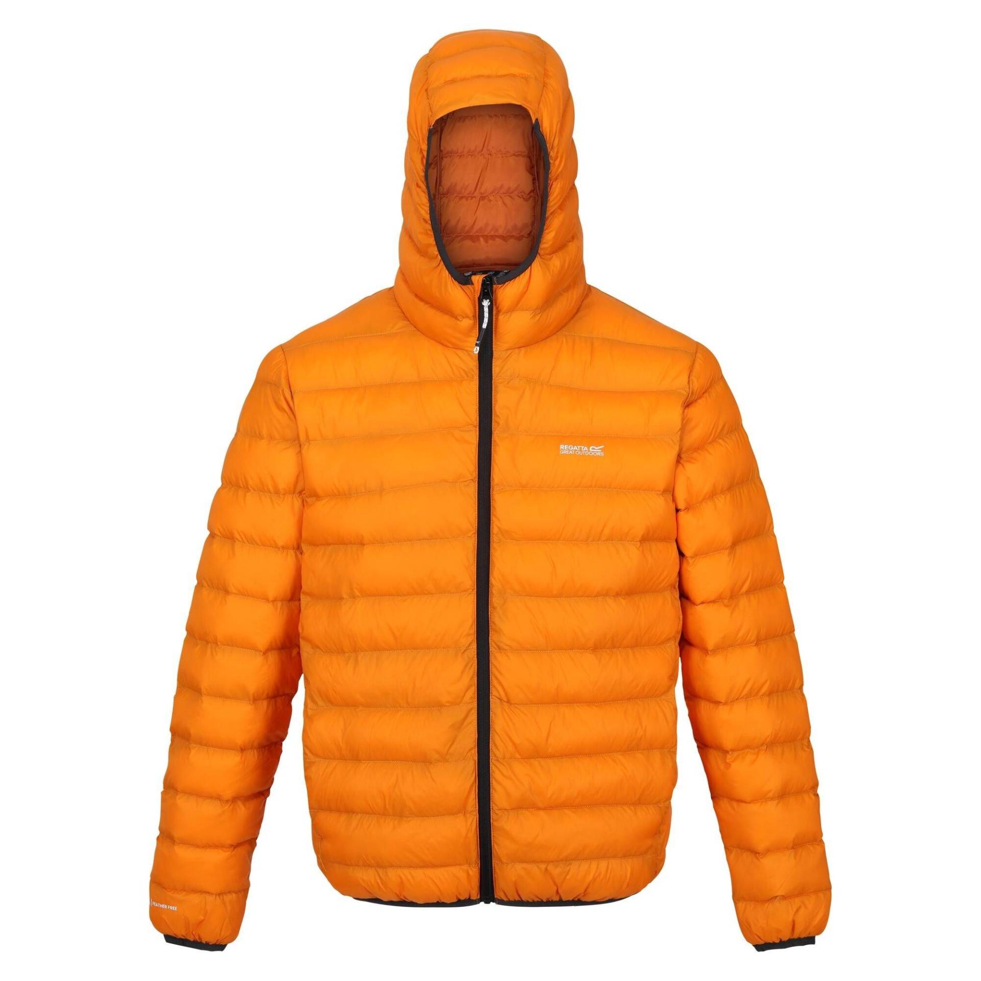 Marizion Steppjacke Mit Kapuze Herren Orange Bunt 3XL von Regatta