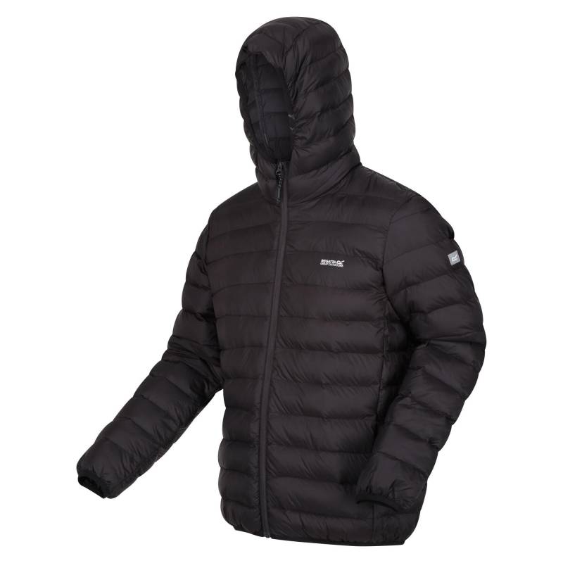 Marizion Steppjacke Mit Kapuze Herren Schwarz M von Regatta