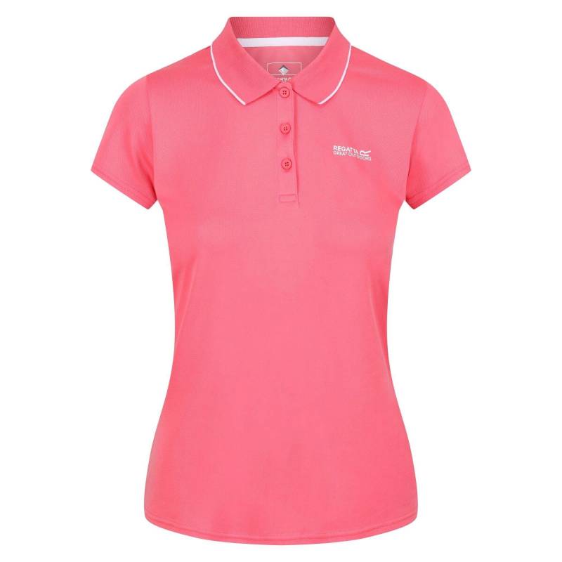 Regatta - Maverick V Poloshirt, für Damen, Dunkelrosa, Größe 38 von Regatta