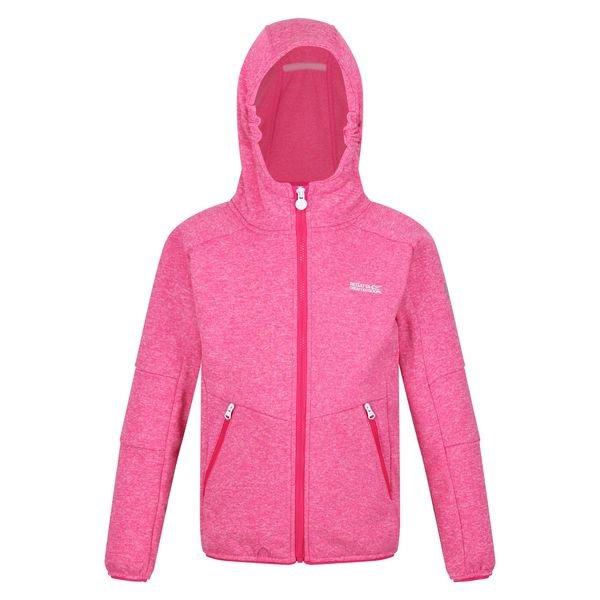 Maxwell Softshelljacke Mädchen Dunkelrosa 116 von Regatta