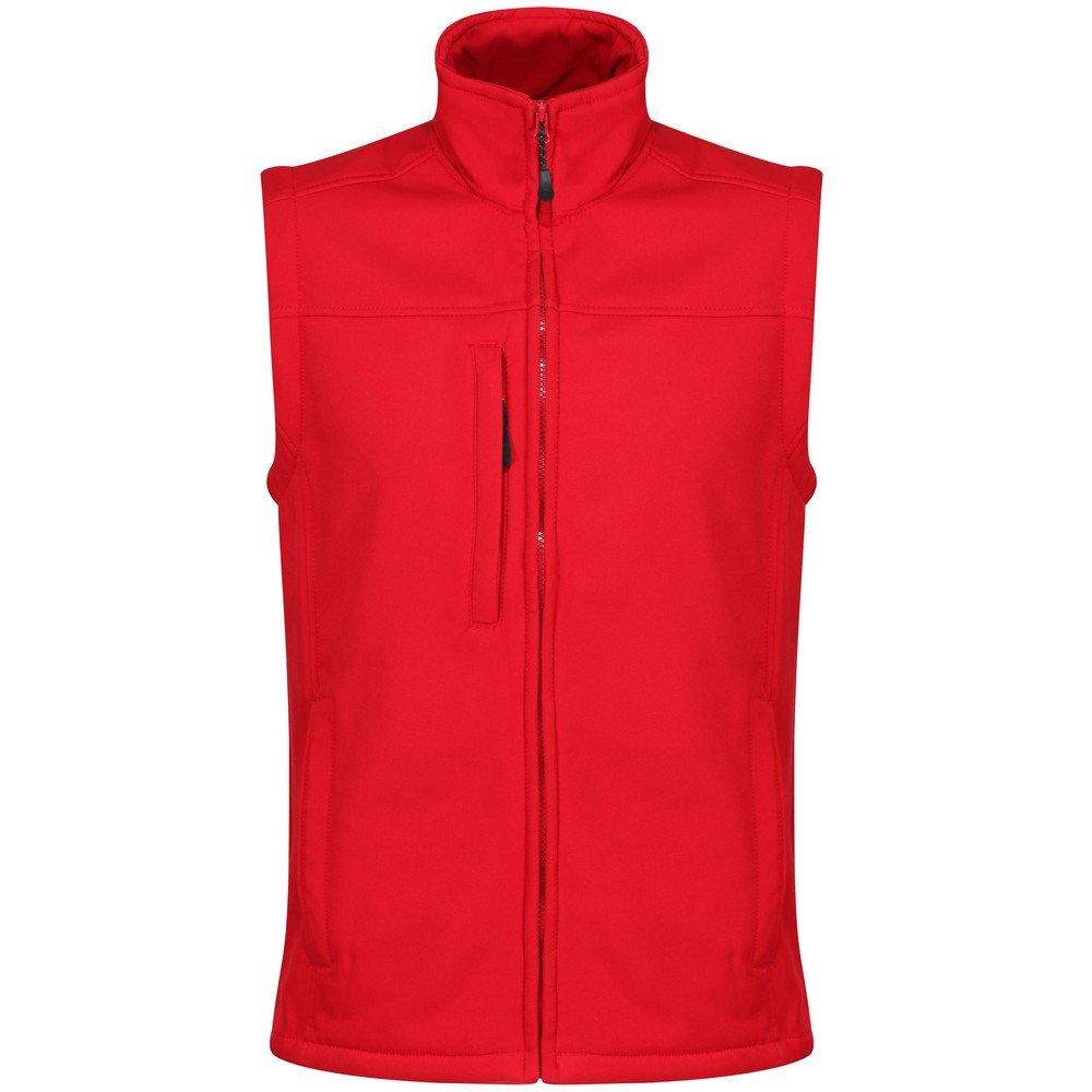 Regatta - Mens Flux SoftshellWeste, wasserabweisend, winddicht, für Herren, Rot Bunt, Größe 3XL von Regatta