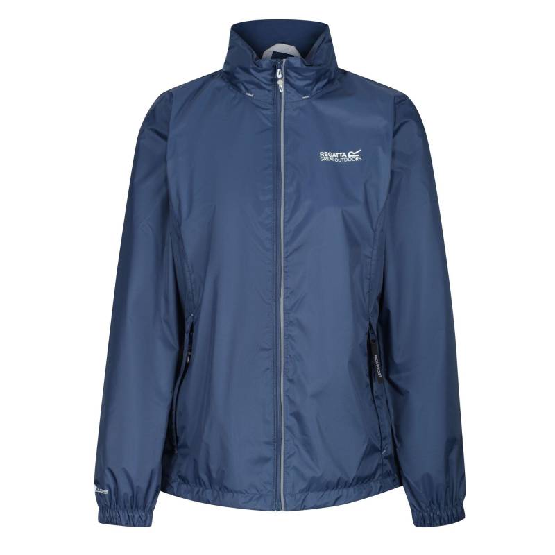 Regatta - Softshelljacke Corinne IV wasserfest, für Damen, Blau Denim Dunkel, Größe 34 von Regatta