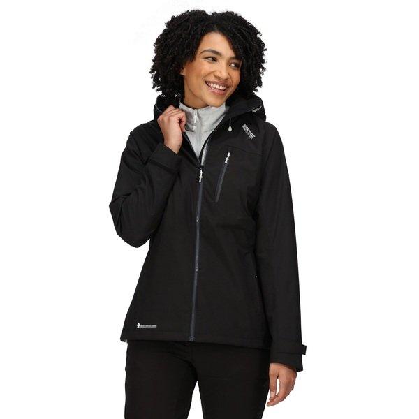 "britedale" Jacke, Wasserfest Damen Schwarz 42 von Regatta