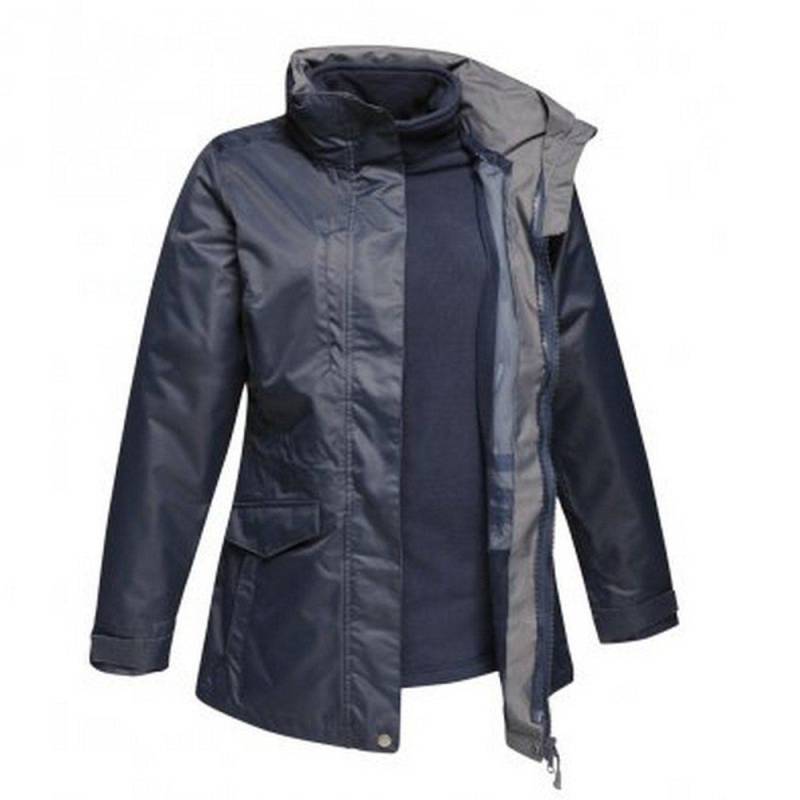 3in1jacke Benson Iii Atmungsaktiv Damen Marine 46 von Regatta