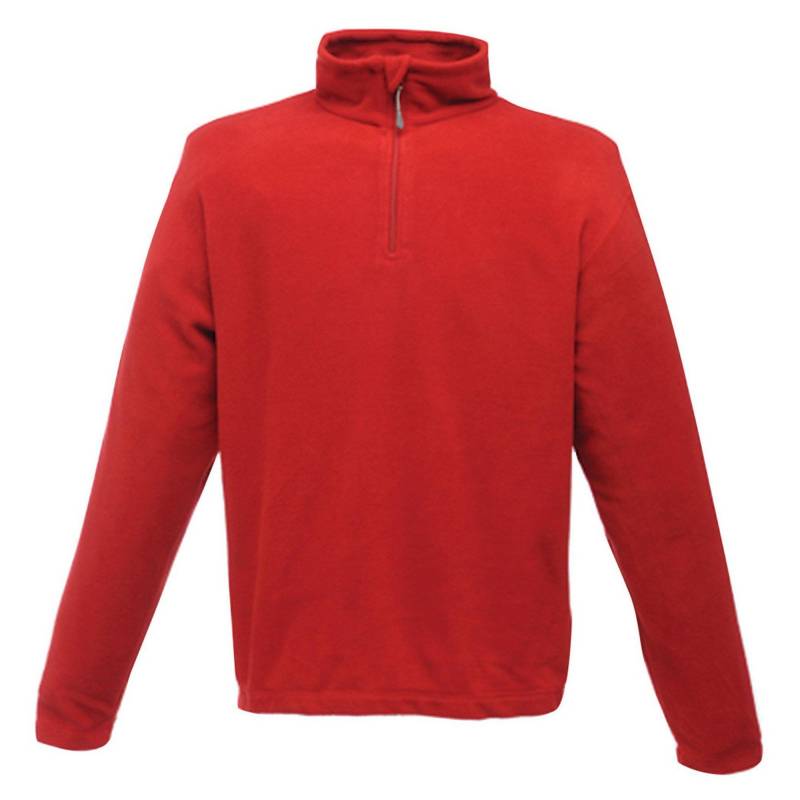 Regatta - Micro Fleece Top mit Reißverschluss., für Herren, Rot Bunt, Größe 4XL von Regatta