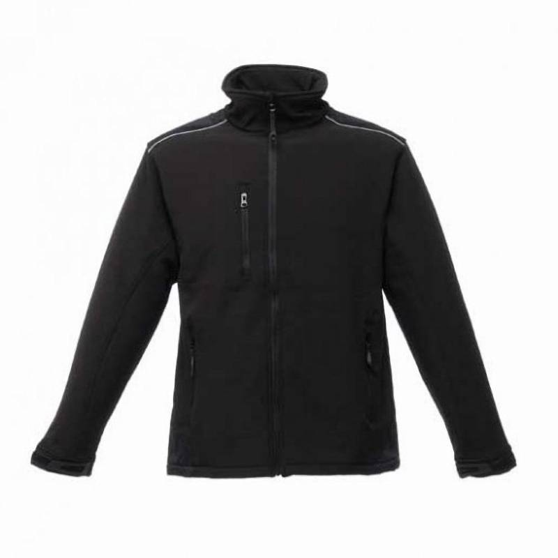 Sandstorm Arbeitsjacke Softshelljacke Herren Schwarz L von Regatta