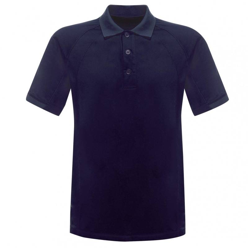 Regatta - Hardwear Coolweave Kurzarm Polo Shirt, für Herren, Marine, Größe L von Regatta