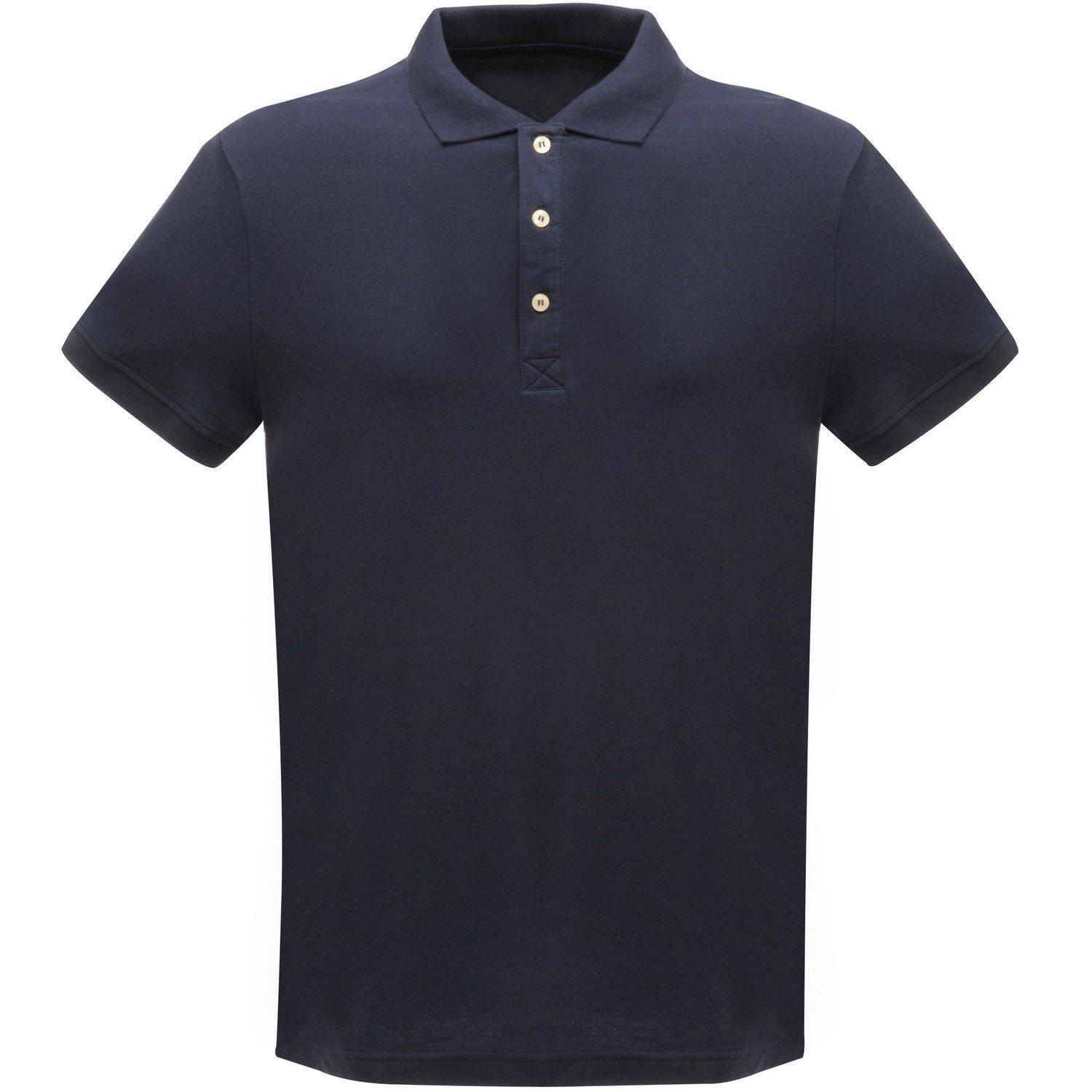 Regatta - Klassik Kurzarm Polo Shirt, für Herren, Marine, Größe M von Regatta