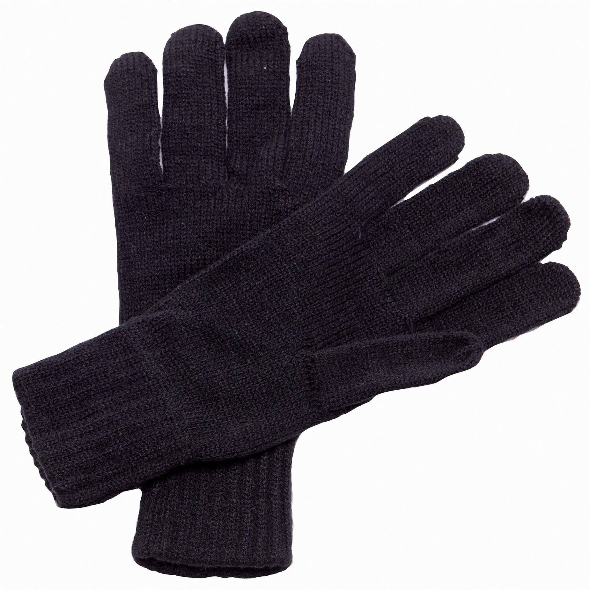 Regatta - Strick Winterhandschuhe, für Herren, Schwarz, One Size von Regatta