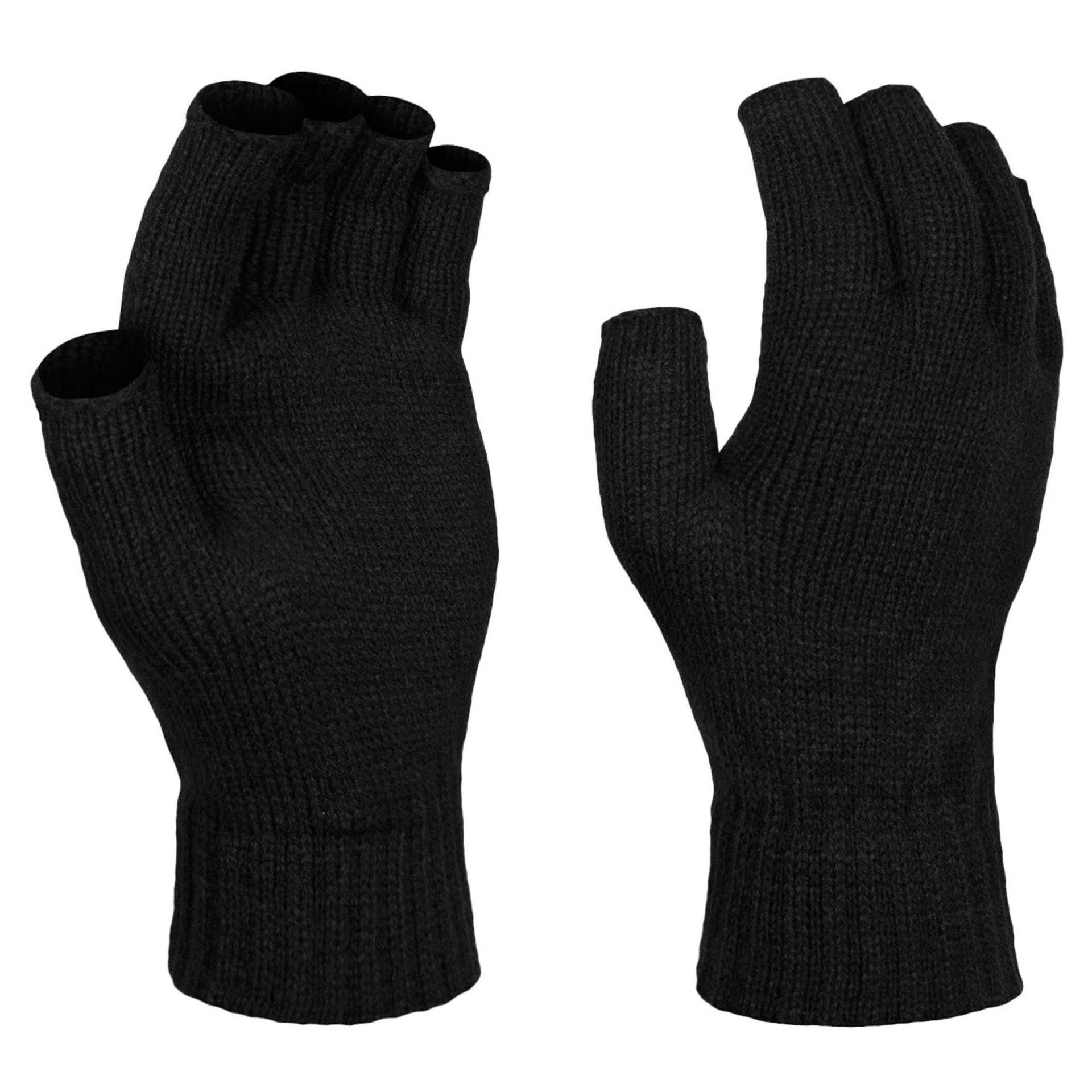 Handschuhe, Fingerlos Herren Schwarz ONE SIZE von Regatta