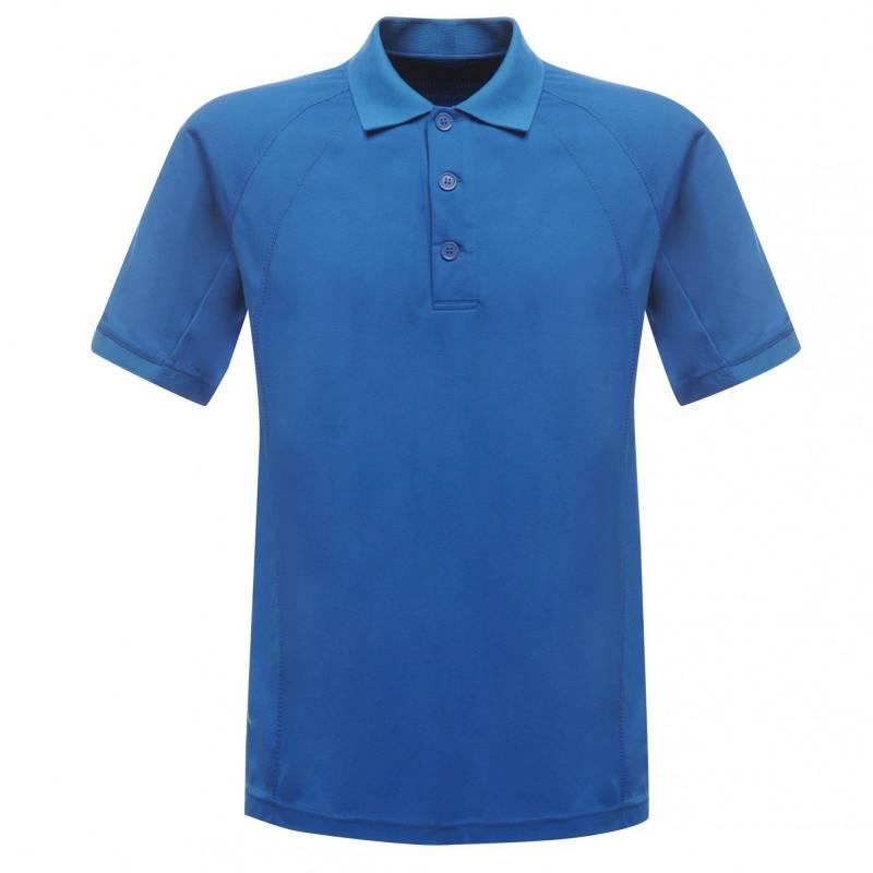 Regatta - Hardwear Coolweave Kurzarm Polo Shirt, für Herren, Blau, Größe S von Regatta