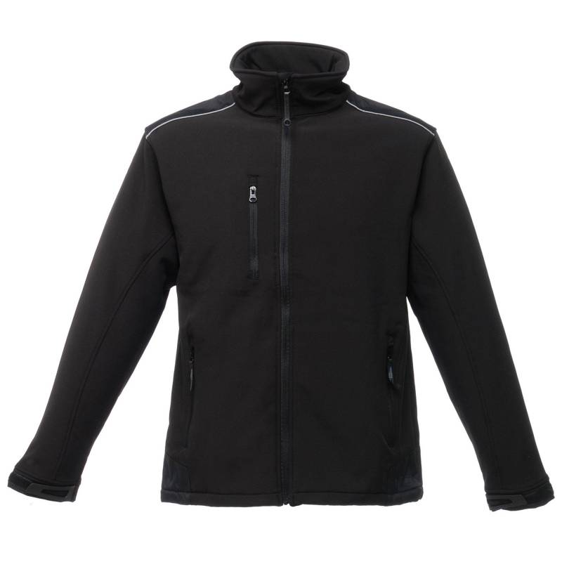 Sandstorm Softshelljacke, Wasserabweisend Herren Schwarz S von Regatta