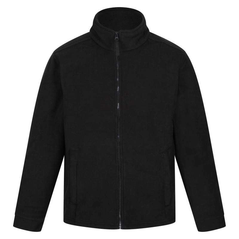 Regatta - Thor 300 FleeceJacke mit Reißverschluss, für Herren, Schwarz, Größe S von Regatta