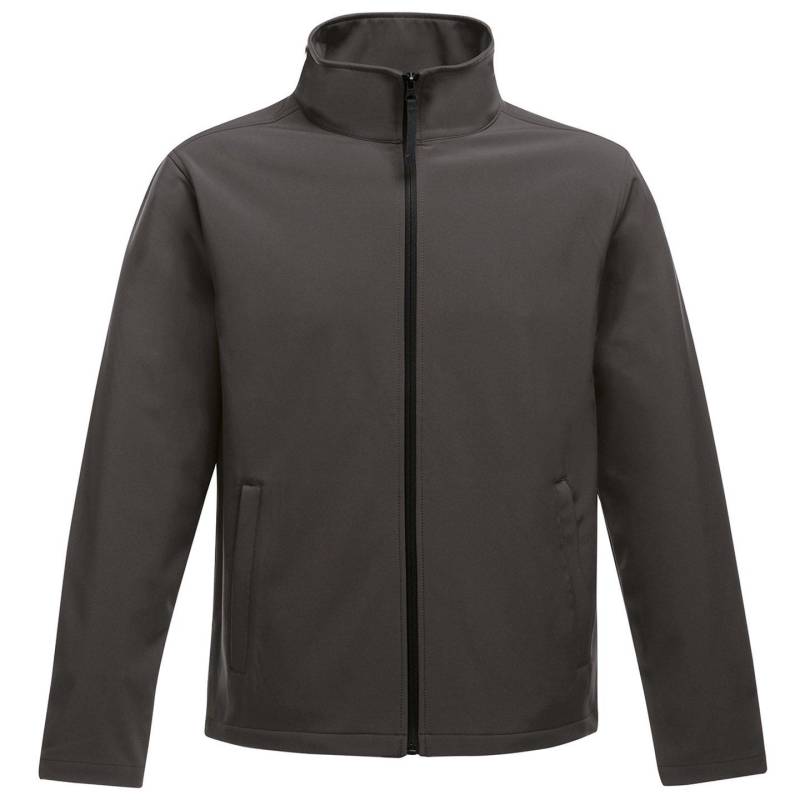 Regatta - Standout Softshelljacke Ablaze bedruckbar, für Herren, Charcoal Black, Größe XL von Regatta