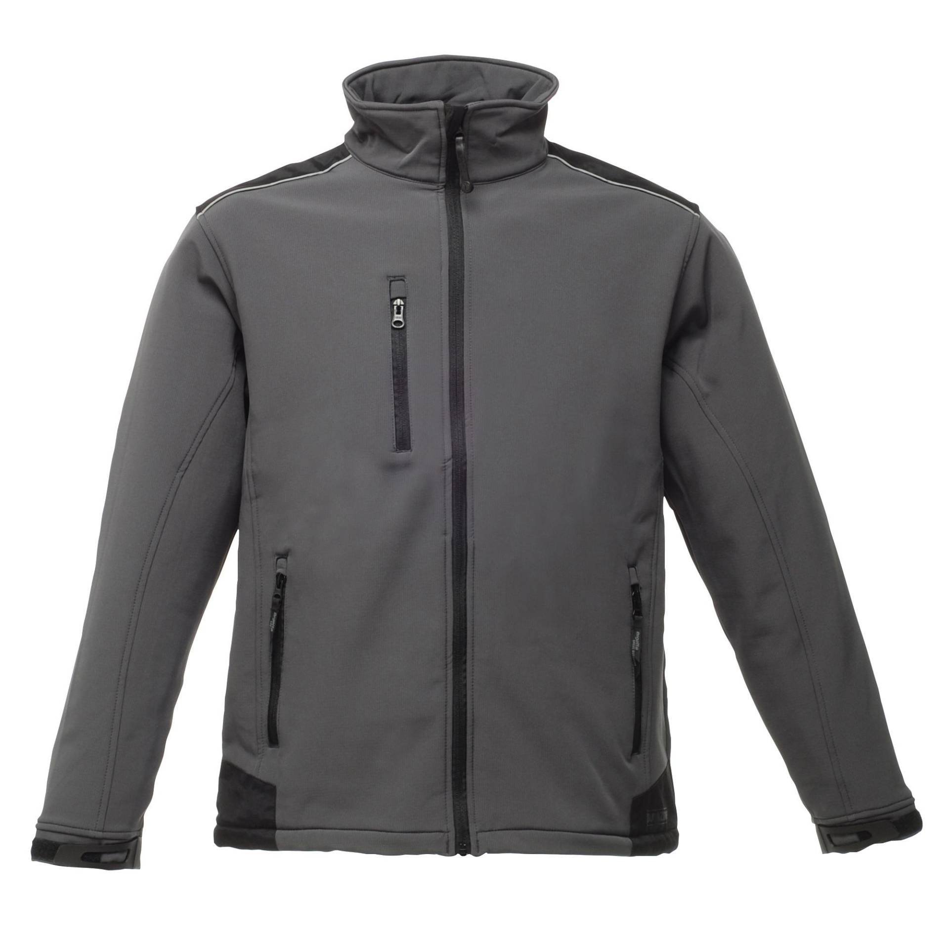 Regatta - Sandstorm SoftshellJacke, wasserabweisend, für Herren, Grau, Größe XXL von Regatta