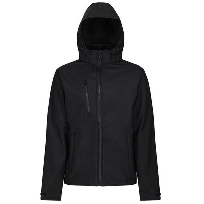 Venturer Softshelljacke Mit Kapuze Herren Schwarz XXL von Regatta