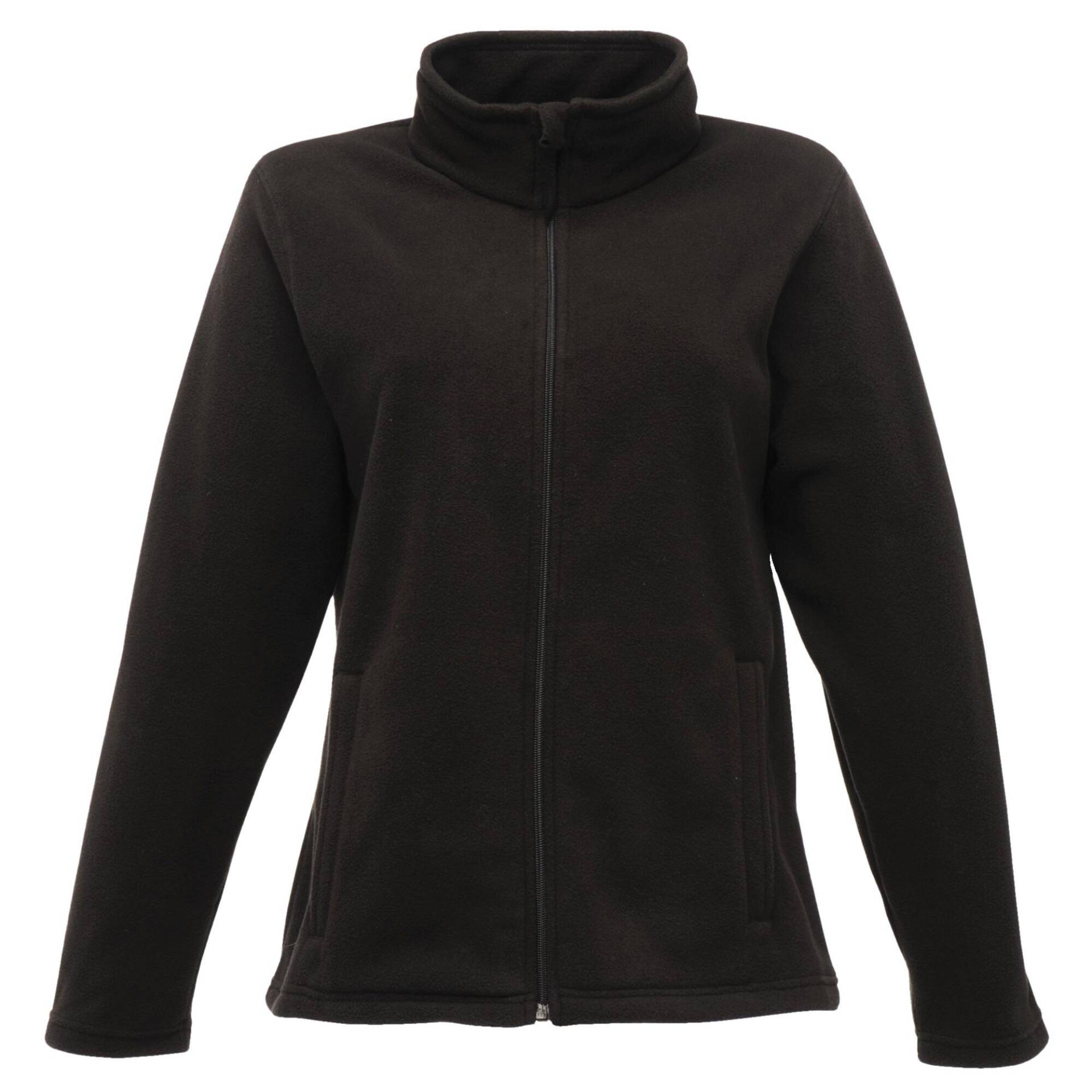 Mirofleecejacke Fleecejacke Damen Schwarz 36 von Regatta