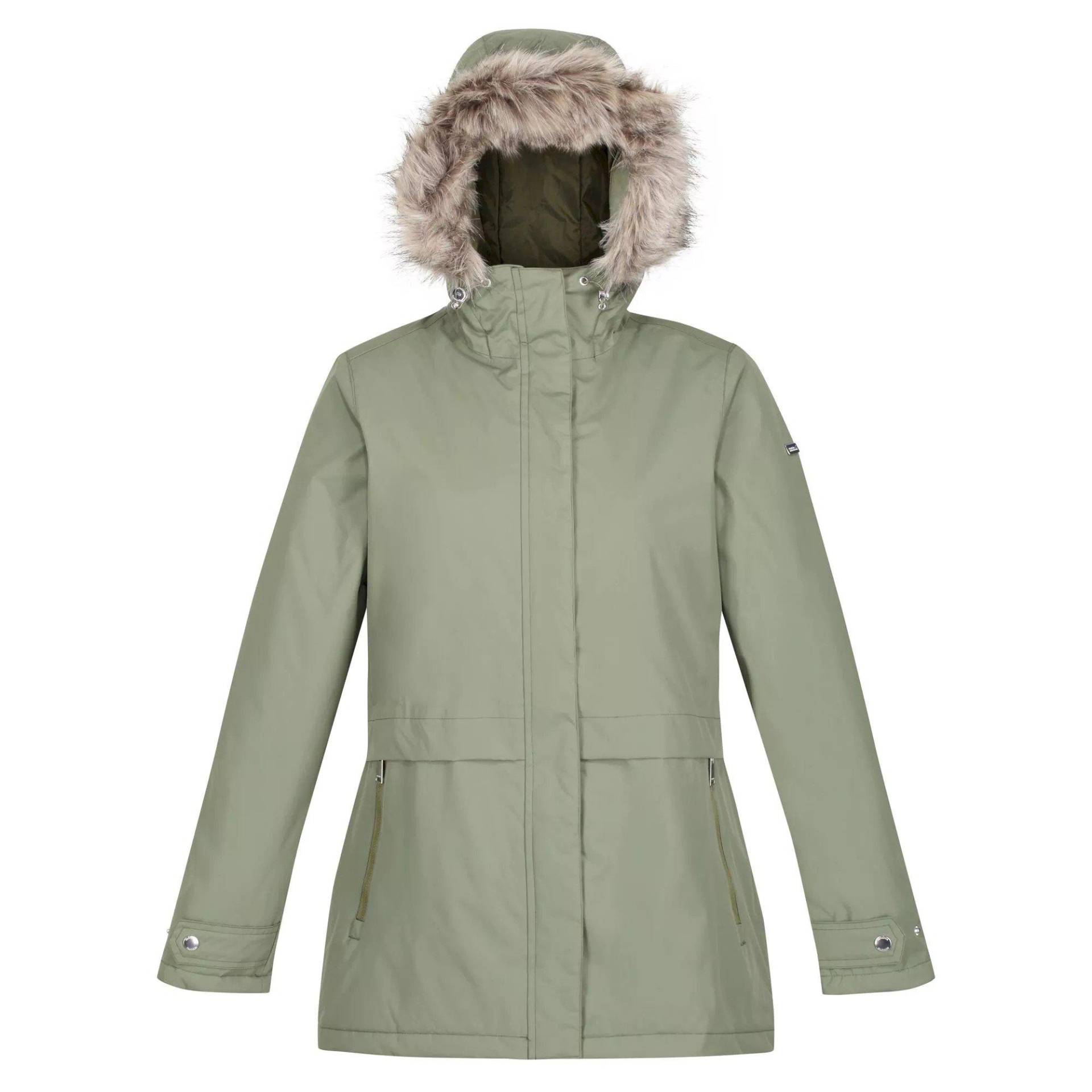 Myla Ii Parka Damen Olivegrün 34 von Regatta