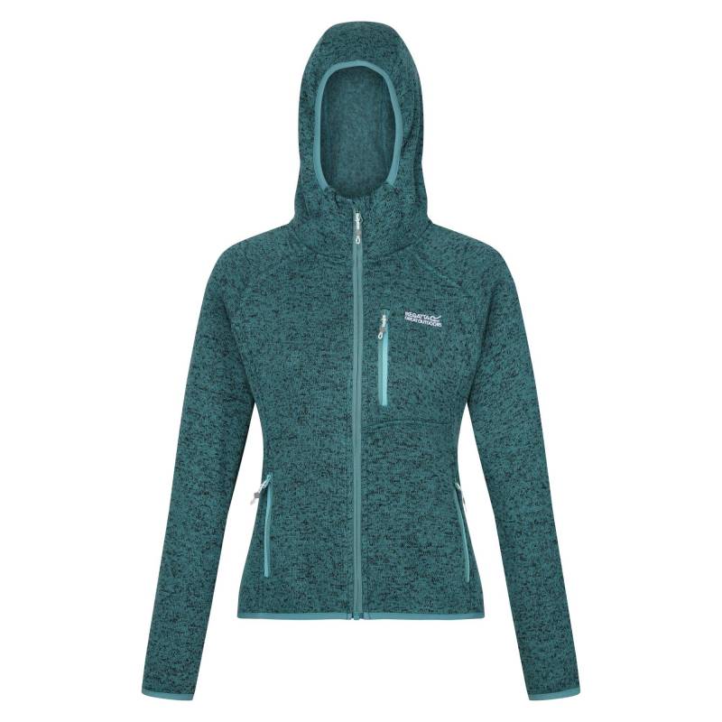 Newhill Fleecejacke Mit Kapuze Damen Hellblau 46 von Regatta