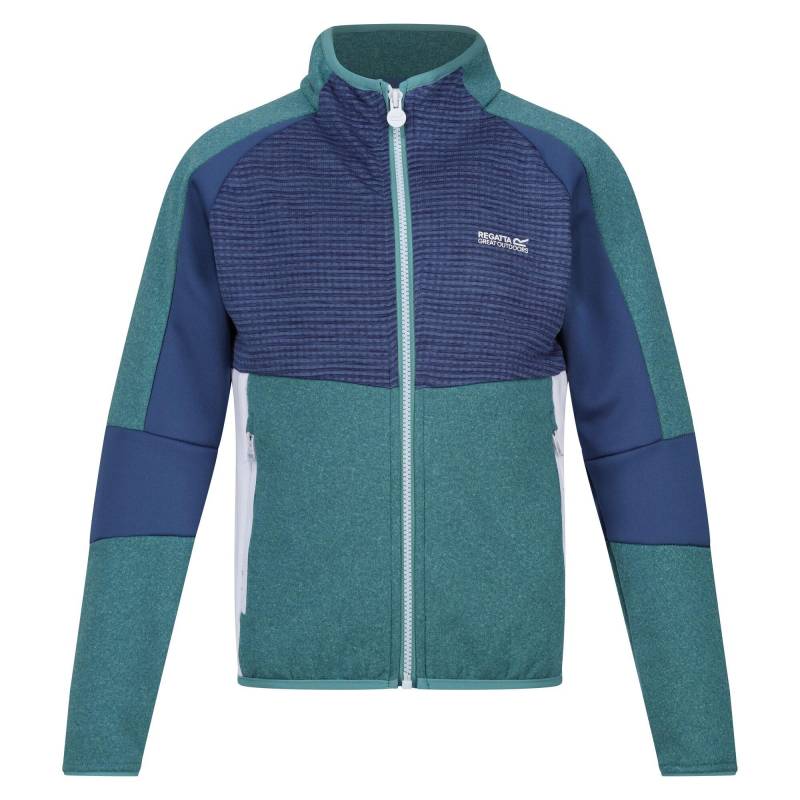 Oberon Vii Fleecejacke Durchgehender Reißverschluss Mädchen Stahlblau 170/176 von Regatta