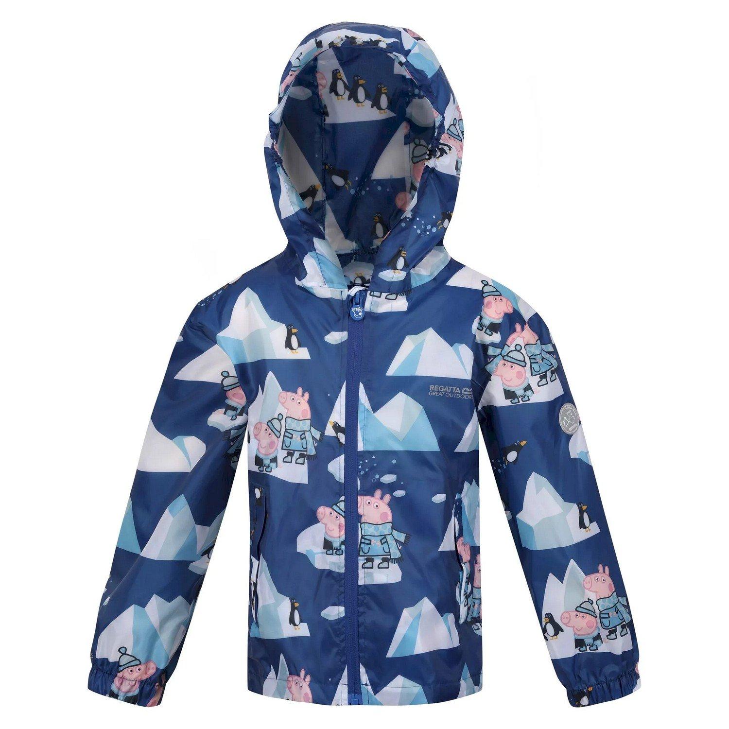 Penguin Jacke, Wasserfest Zum Falten Jungen Kornblumenblau 110 von Regatta