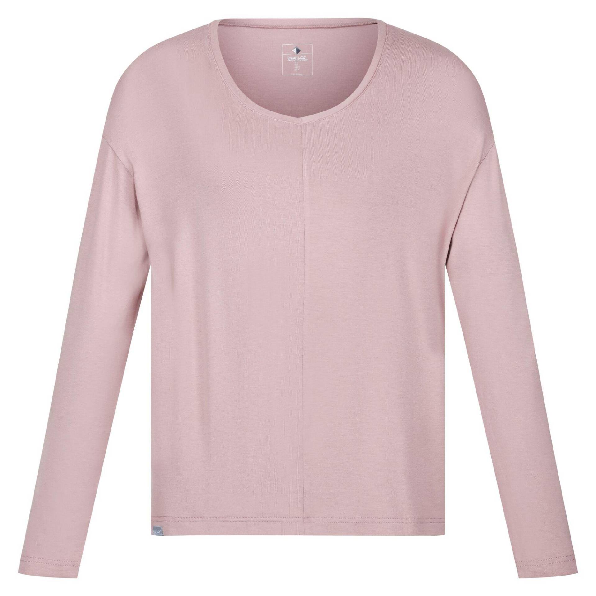 Pimmy Tshirt Langärmlig Damen Rosa 36 von Regatta