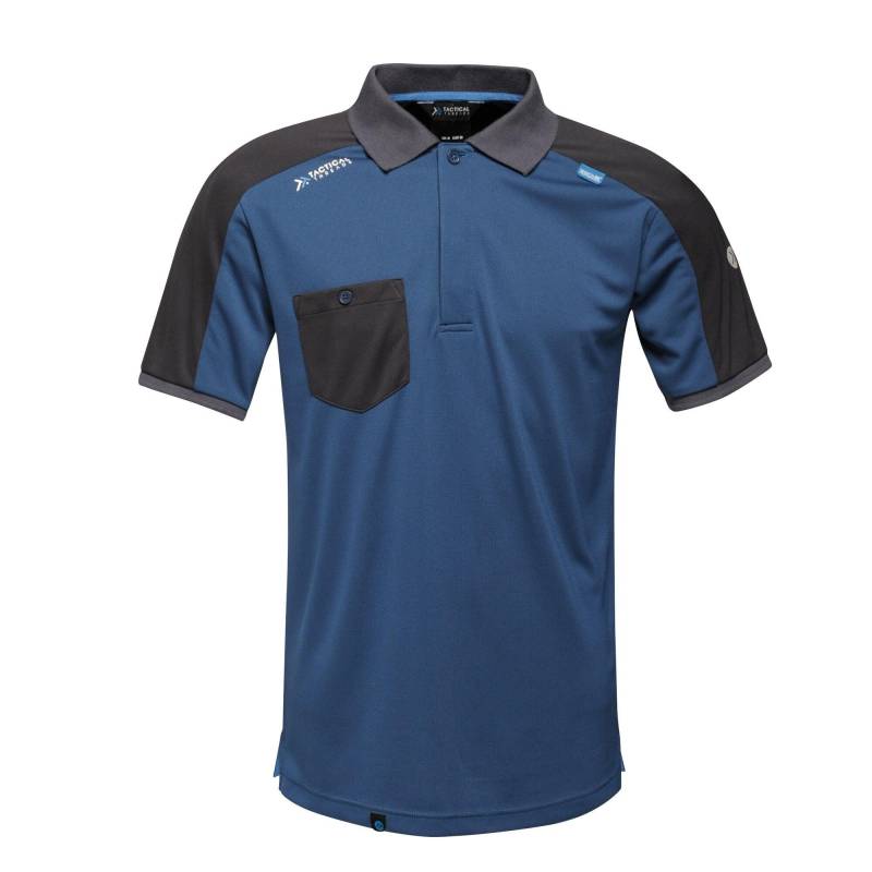 Poloshirt Offensive Herren Blau XL von Regatta