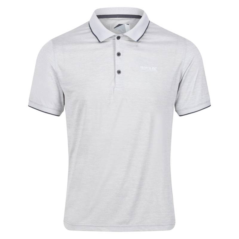 Poloshirt Remex Ii Kurzärmlig Herren Silber M von Regatta