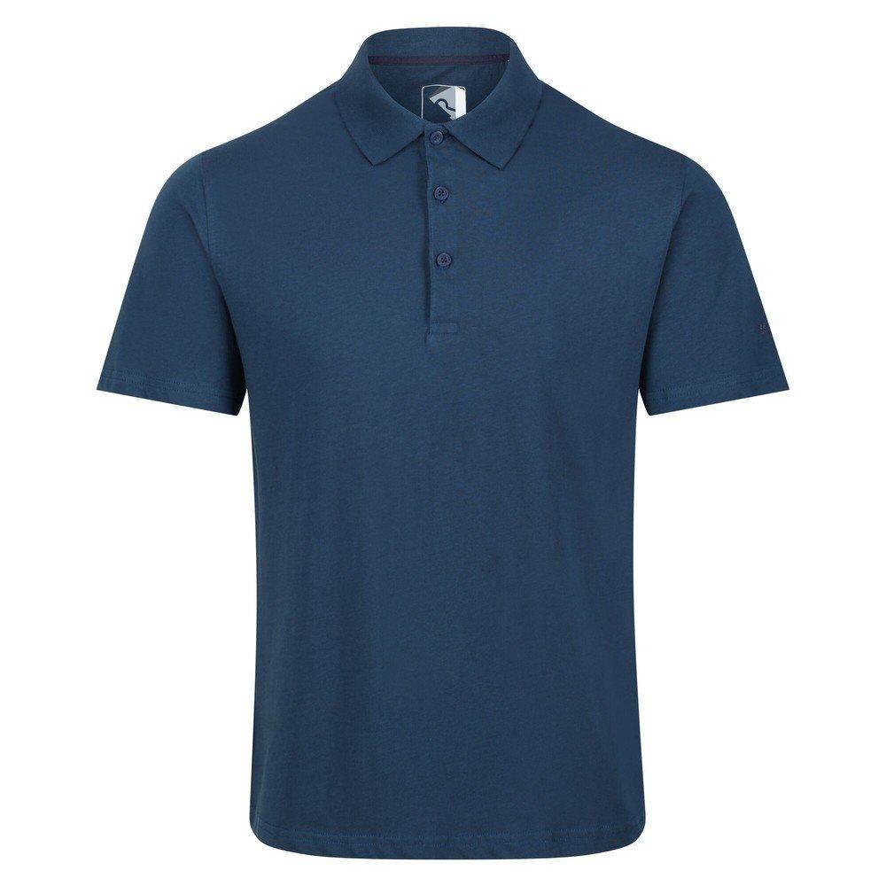 Poloshirt Sinton Leicht, Kurzärmlig Herren Blau Denim XXL von Regatta