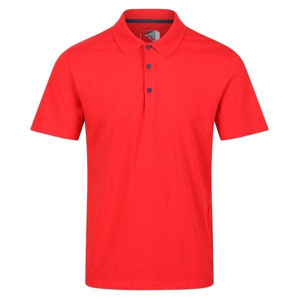 Poloshirt Sinton Leicht, Kurzärmlig Herren Rot Bunt M von Regatta