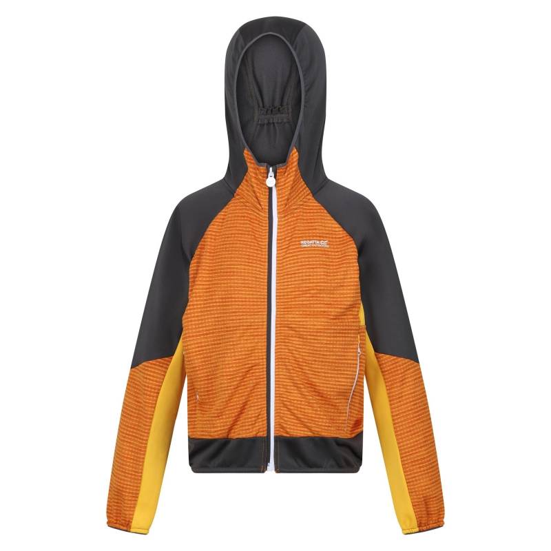 Prenton Ii Softshelljacke Mit Kapuze Mädchen Orange Bunt 140 von Regatta