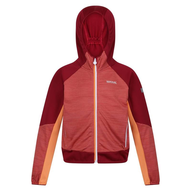 Prenton Ii Softshelljacke Mit Kapuze Mädchen Rot Bunt 104 von Regatta