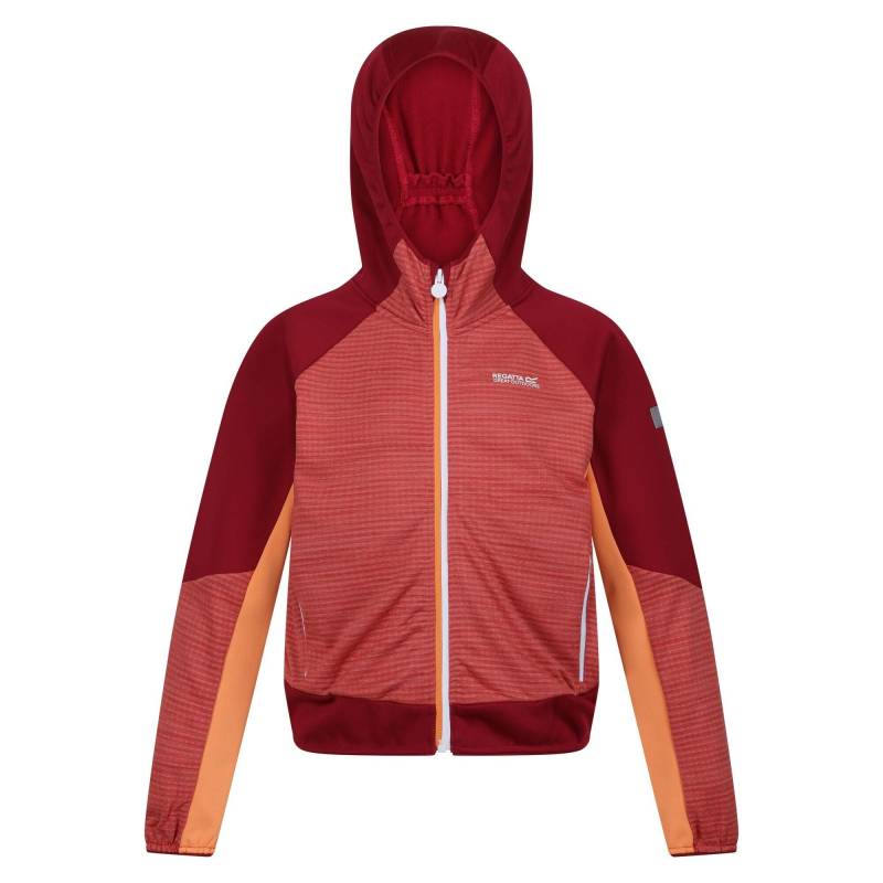 Prenton Ii Softshelljacke Mit Kapuze Mädchen Rot Bunt 170/176 von Regatta