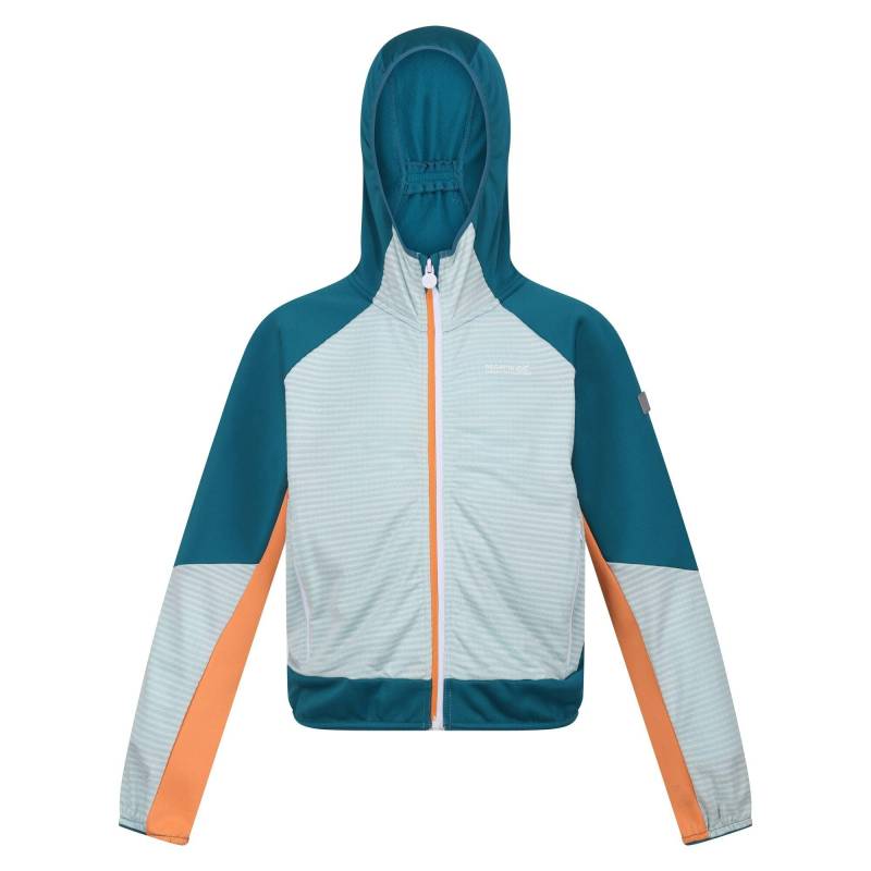 Prenton Ii Softshelljacke Mit Kapuze Mädchen Taubenblau 164 von Regatta