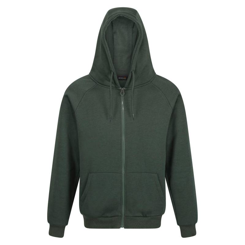 Pro Hoodie Mit Durchgehendem Reißverschluss Herren Dunkelgrün 3XL von Regatta