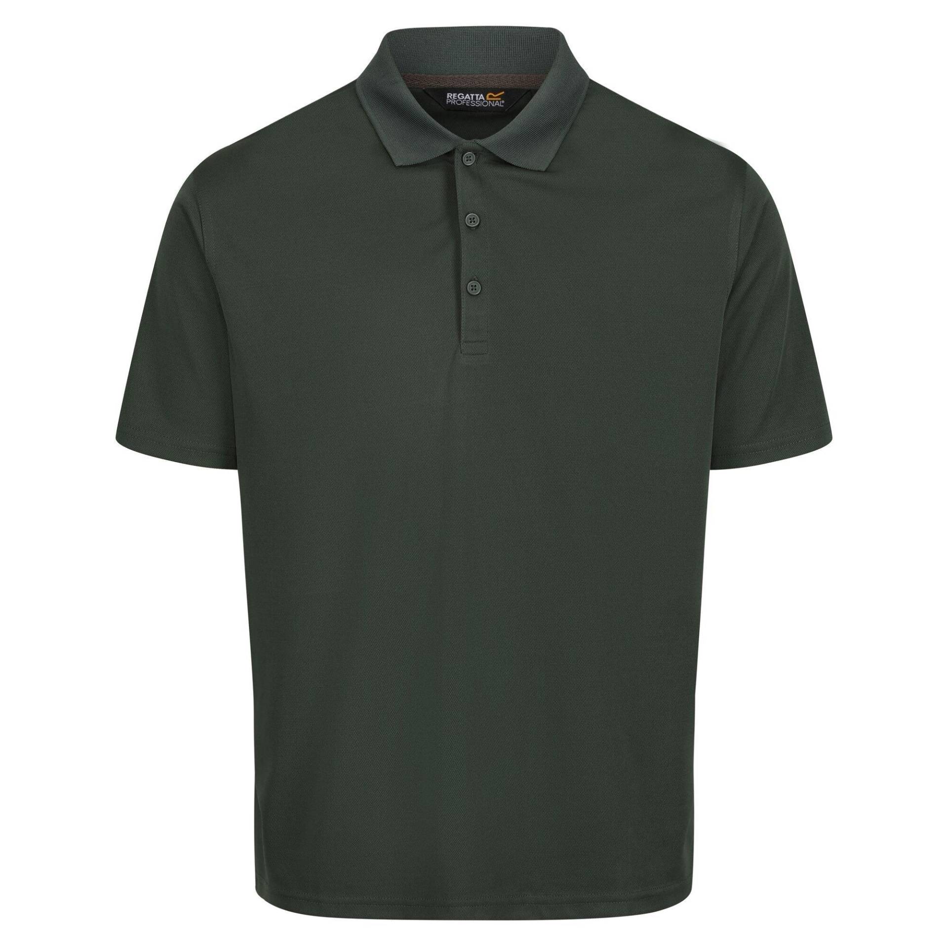 Regatta - Pro Poloshirt Feuchtigkeitsabweisend, für Herren, Dunkelgrün, Größe 3XL von Regatta