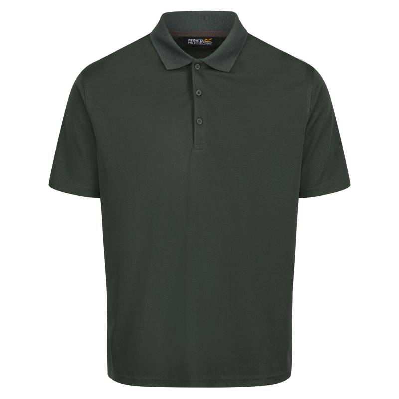 Pro Poloshirt Feuchtigkeitsabweisend Herren Dunkelgrün XS von Regatta