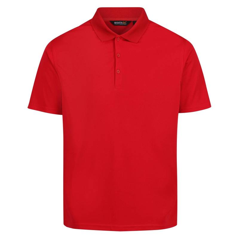 Pro Poloshirt Feuchtigkeitsabweisend Herren Rot Bunt XXL von Regatta