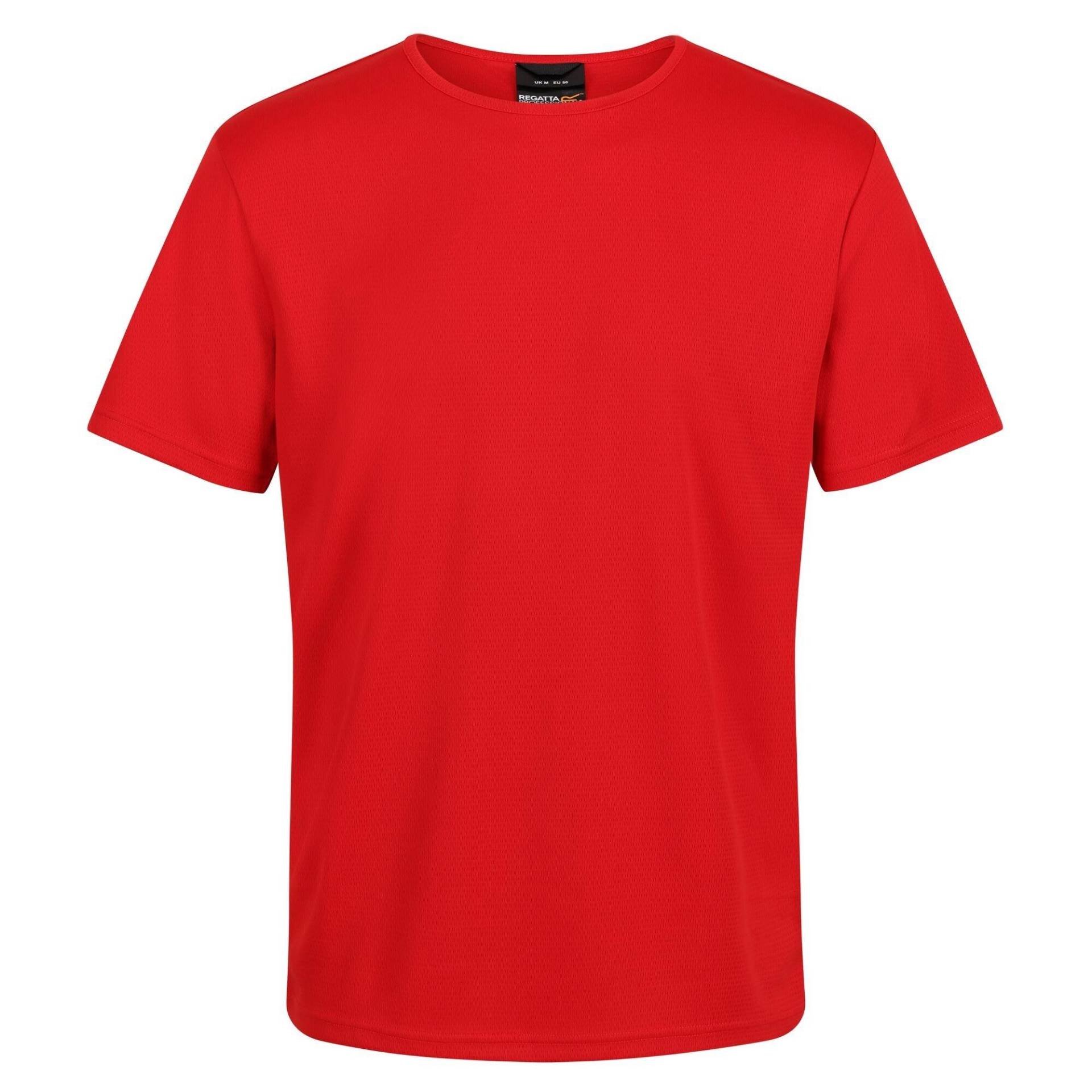 Regatta - Pro TShirt Feuchtigkeitsabweisend, für Herren, Rot Bunt, Größe M von Regatta