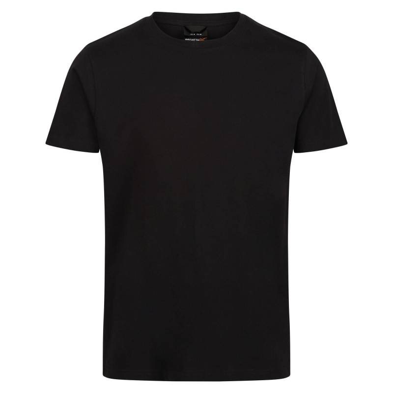 Pro Tshirt Weiche Haptik Herren Schwarz XS von Regatta