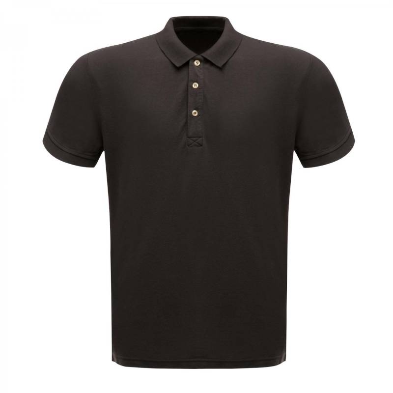 Professionell 6535 Klassik Poloshirt Herren Schwarz L von Regatta