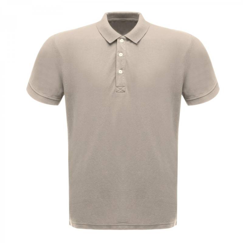 Professionell Klassik Poloshirt Herren Beige 3XL von Regatta