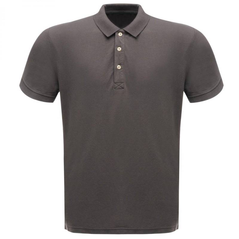 Professionell Klassik Poloshirt Herren Grau XL von Regatta