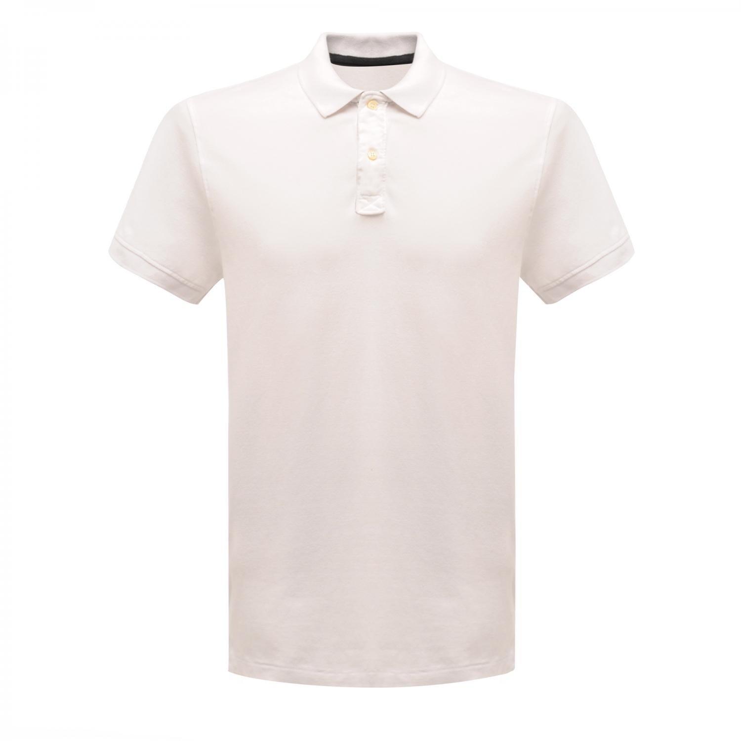 Professionell Klassik Poloshirt Herren Weiss L von Regatta