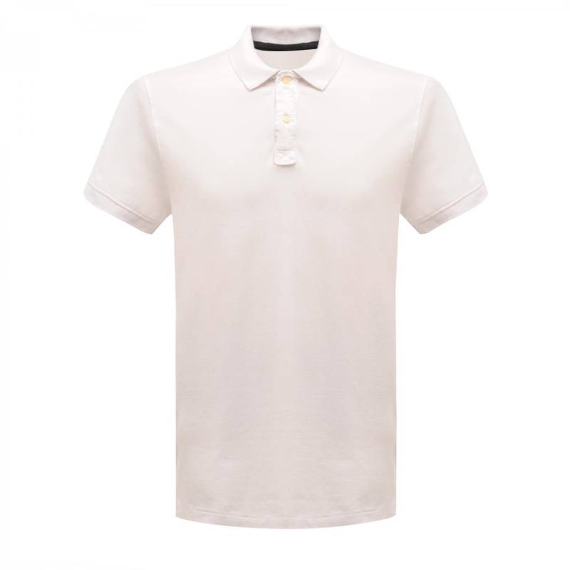 Professionell Klassik Poloshirt Herren Weiss L von Regatta