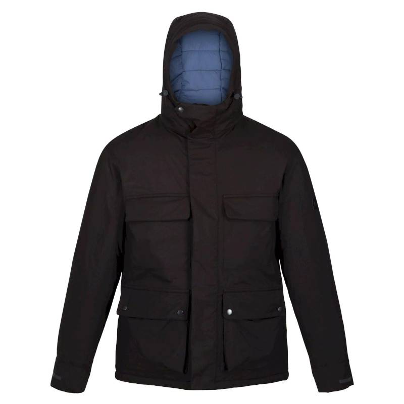 Raylan Jacke, Wasserfest Herren Schwarz L von Regatta