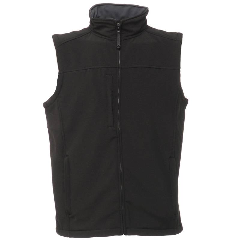 Flux Softshellbodywarmer Softshellweste, Ärmellos, Wasserabweisend Herren Schwarz XL von Regatta