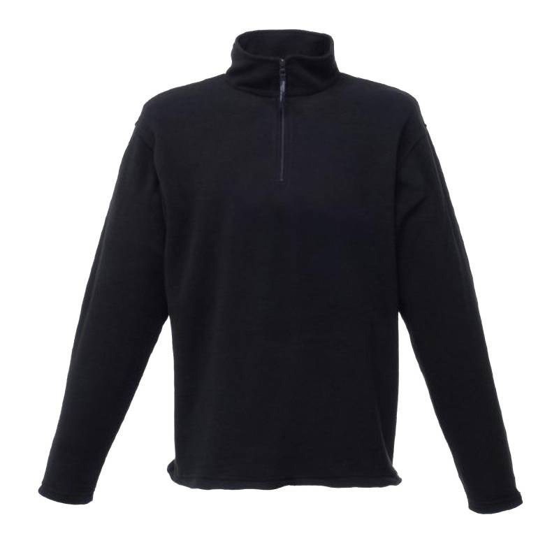 Micro Fleece Top Mit Reißverschluss. Herren Schwarz L von Regatta